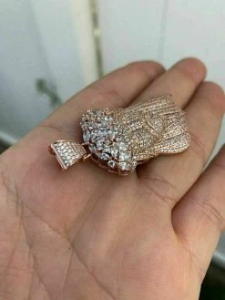 Men's 14k Rose Gold & Solid 925 Silver Jesus Piece Pendant ICY Diamond Bust Down 19 Men's 14k Rose Gold & Solid 925 Silver Jesus Piece Pendant ICY Diamond Bust Down -Harlem Bling Shop harlembling mens 14k rose gold and solid 925 silver jesus piece pendant icy diamond bust down 55771.1664388196