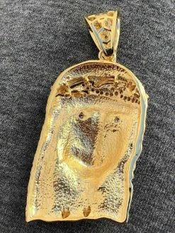 Mens 14k Yellow & Rose Gold Over 925 Silver Large 1x2" Jesus Piece HIP HOP Chain 25 Mens 14k Yellow & Rose Gold Over 925 Silver Large 1x2" Jesus Piece HIP HOP Chain -Harlem Bling Shop harlembling mens 14k yellow and rose gold over 925 silver large 1x2 jesus piece hip hop chain 34138.1664387296