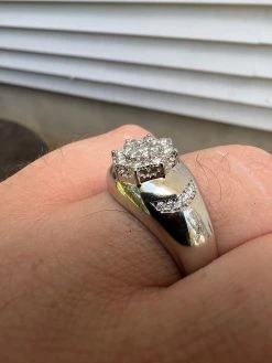 Mens 925 Silver Hip Hop Iced Moissanite Pinky Cluster Ring Passes Diamond Test 21 Mens 925 Silver Hip Hop Iced Moissanite Pinky Cluster Ring Passes Diamond Test -Harlem Bling Shop harlembling mens 925 silver hip hop iced moissanite pinky cluster ring passes diamond test 83331.1664301458