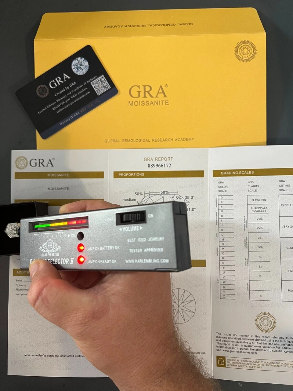 Mens 925 Silver Hip Hop Iced Moissanite Pinky Ring REAL Stone Pass Diamond Test 5 Mens 925 Silver Hip Hop Iced Moissanite Pinky Ring REAL Stone Pass Diamond Test - Image 3