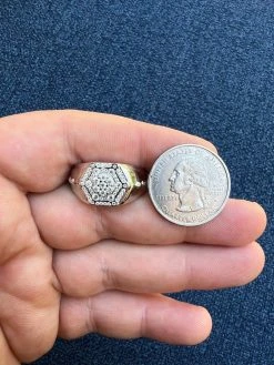 Mens 925 Silver Hip Hop Iced Moissanite Pinky Ring REAL Stone Pass Diamond Test 24 Mens 925 Silver Hip Hop Iced Moissanite Pinky Ring REAL Stone Pass Diamond Test -Harlem Bling Shop harlembling mens 925 silver hip hop iced moissanite pinky ring real stone pass diamond test 16569.1664300744