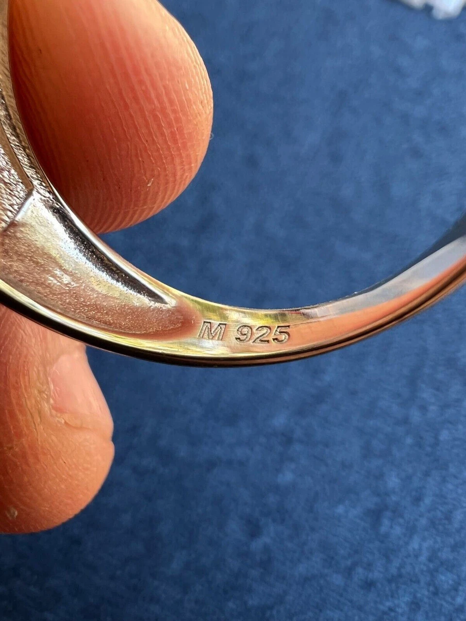 Mens 925 Silver Hip Hop Iced Moissanite Pinky Ring REAL Stone Pass Diamond Test 12 Mens 925 Silver Hip Hop Iced Moissanite Pinky Ring REAL Stone Pass Diamond Test - Image 10