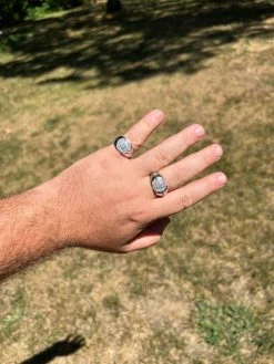 Mens 925 Silver Hip Hop Iced Moissanite Pinky Ring REAL Stone Pass Diamond Test 22 Mens 925 Silver Hip Hop Iced Moissanite Pinky Ring REAL Stone Pass Diamond Test -Harlem Bling Shop harlembling mens 925 silver hip hop iced moissanite pinky ring real stone pass diamond test 50971.1664301042