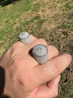 Men's 925 Silver Iced MOISSANITE RING Pass Diamond Test Pinky Hip Hop BIG 4.5ct 23 Men's 925 Silver Iced MOISSANITE RING Pass Diamond Test Pinky Hip Hop BIG 4.5ct -Harlem Bling Shop harlembling mens 925 silver iced moissanite ring pass diamond test pinky hip hop big 4.5ct 48983.1665670340