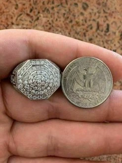 Mens Big Solid 925 Silver Hip Hop RING Iced Real Moissanite Pass Diamond Tester 23 Mens Big Solid 925 Silver Hip Hop RING Iced Real Moissanite Pass Diamond Tester -Harlem Bling Shop harlembling mens big solid 925 silver hip hop ring iced real moissanite pass diamond tester 95364.1665671097