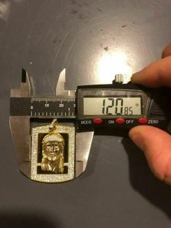 Mens Dog Tag Jesus Piece 1ct Simulated Diamond 14k Gold Over 925 Sterling Silver 20 Mens Dog Tag Jesus Piece 1ct Simulated Diamond 14k Gold Over 925 Sterling Silver -Harlem Bling Shop harlembling mens dog tag jesus piece 1ct simulated diamond 14k gold over 925 sterling silver 14211.1664374804