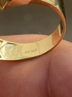 Mens Hip Hop Real 14k Yellow Gold Over Solid 925 Silver Virgin Mary Ring Iced -Harlem Bling Shop harlembling mens hip hop real 14k yellow gold over solid 925 silver virgin mary ring iced 10143.1664379470