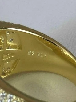 Men's Hip Hop REAL ICY Solid 925 Silver 5ct Baguette CZ Pinky RING 14k Gold 20 Men's Hip Hop REAL ICY Solid 925 Silver 5ct Baguette CZ Pinky RING 14k Gold -Harlem Bling Shop harlembling mens hip hop real icy solid 925 silver 5ct baguette cz pinky ring 14k gold 85985.1664390270