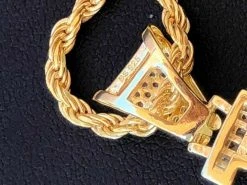 Mens HIP HOP Solid 925 Silver Super Iced Diamond Nail Cross 2" Pendant 14k Gold 16 Mens HIP HOP Solid 925 Silver Super Iced Diamond Nail Cross 2" Pendant 14k Gold -Harlem Bling Shop harlembling mens hip hop solid 925 silver super iced diamond nail cross 2 pendant 14k gold 33128.1664379621