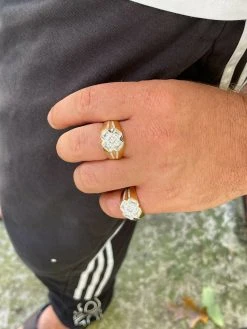 Men's Iced 14k Gold & Real Solid 925 Silver Diamond RING Size 6 7 8 9 10 11 12 21 Men's Iced 14k Gold & Real Solid 925 Silver Diamond RING Size 6 7 8 9 10 11 12 -Harlem Bling Shop harlembling mens iced 14k gold and real solid 925 silver diamond ring size 6 7 8 9 10 11 12 02596.1664373917