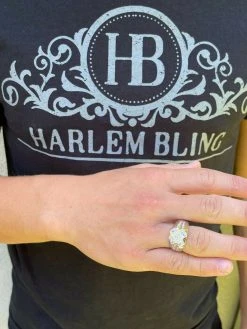 Men's Iced Real Solid 925 Silver Hip Hop Diamond RING Size 6 7 8 9 10 11 12 13 -Harlem Bling Shop harlembling mens iced real solid 925 silver hip hop diamond ring size 6 7 8 9 10 11 12 13 30970.1664379265