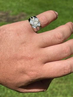 Men's Iced Real Solid 925 Silver Hip Hop Diamond RING Size 6 7 8 9 10 11 12 13 -Harlem Bling Shop harlembling mens iced real solid 925 silver hip hop diamond ring size 6 7 8 9 10 11 12 13 66675.1664382491