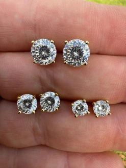 Mens Ladies Real Portuguese Cut Moissanite Stud Earrings 925 Silver 1-4ct VVS D 37 Mens Ladies Real Portuguese Cut Moissanite Stud Earrings 925 Silver 1-4ct VVS D -Harlem Bling Shop harlembling mens ladies real portuguese cut moissanite stud earrings 925 silver 1 4ct vvs d 19137.1702616154