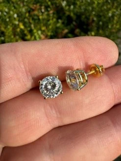 Mens Ladies Real Portuguese Cut Moissanite Stud Earrings 925 Silver 1-4ct VVS D 28 Mens Ladies Real Portuguese Cut Moissanite Stud Earrings 925 Silver 1-4ct VVS D -Harlem Bling Shop harlembling mens ladies real portuguese cut moissanite stud earrings 925 silver 1 4ct vvs d 29166.1702616183