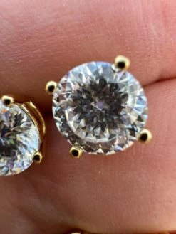 Mens Ladies Real Portuguese Cut Moissanite Stud Earrings 925 Silver 1-4ct VVS D 33 Mens Ladies Real Portuguese Cut Moissanite Stud Earrings 925 Silver 1-4ct VVS D -Harlem Bling Shop harlembling mens ladies real portuguese cut moissanite stud earrings 925 silver 1 4ct vvs d 36549.1702616182