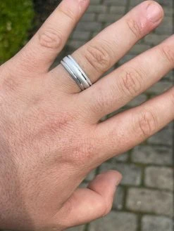 Mens Ladies Solid 925 Sterling Brush Silver Plain Wedding Band Ring Sizes 5-13 -Harlem Bling Shop harlembling mens ladies solid 925 sterling brush silver plain wedding band ring sizes 5 13 80422.1664376039