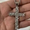 Mens Large 2.25" Solid 925 Sterling Silver Nugget Cross Pendant Crucifix Chain 2 Mens Large 2.25" Solid 925 Sterling Silver Nugget Cross Pendant Crucifix Chain -Harlem Bling Shop harlembling mens large 2.25 solid 925 sterling silver nugget cross pendant crucifix chain 31582.1664400237