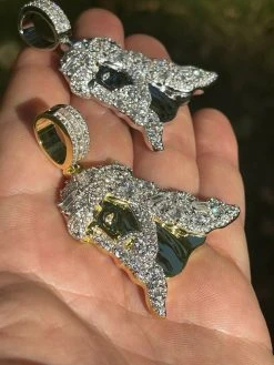 Mens Large 925 Silver / Gold Bust Down Jesus Piece Iced Hip Hop Necklace Diamond 23 Mens Large 925 Silver / Gold Bust Down Jesus Piece Iced Hip Hop Necklace Diamond -Harlem Bling Shop harlembling mens large 925 silver gold bust down jesus piece iced hip hop necklace diamond 27031.1664358822