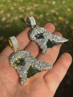 Mens Large 925 Silver / Gold Bust Down Jesus Piece Iced Hip Hop Necklace Diamond 17 Mens Large 925 Silver / Gold Bust Down Jesus Piece Iced Hip Hop Necklace Diamond -Harlem Bling Shop harlembling mens large 925 silver gold bust down jesus piece iced hip hop necklace diamond 88653.1664361245