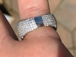 Men's Large Round Solid 925 Silver 10ct Diamond Pinky RING ICY HIP-HOP Size 7-13 29 Men's Large Round Solid 925 Silver 10ct Diamond Pinky RING ICY HIP-HOP Size 7-13 -Harlem Bling Shop harlembling mens large round solid 925 silver 10ct diamond pinky ring icy hip hop size 7 13 64348.1664389696