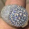 Men's Large Round Solid 925 Silver 10ct Diamond Pinky RING ICY HIP-HOP Size 7-13 -Harlem Bling Shop harlembling mens large round solid 925 silver 10ct diamond pinky ring icy hip hop size 7 13 82359.1664388725