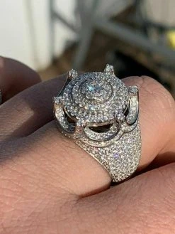 Men's Large Solid 925 Silver 5ct King Crown Diamond Pinky RING HIP-HOP Bust Down 19 Men's Large Solid 925 Silver 5ct King Crown Diamond Pinky RING HIP-HOP Bust Down -Harlem Bling Shop harlembling mens large solid 925 silver 5ct king crown diamond pinky ring hip hop bust down 16830.1664376785