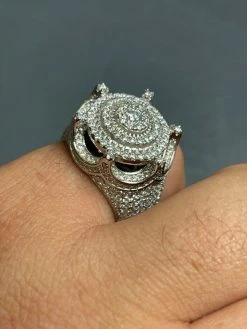 Men's Large Solid 925 Silver King Crown Moissanite Pinky RING HIP-HOP Bust Down 18 Men's Large Solid 925 Silver King Crown Moissanite Pinky RING HIP-HOP Bust Down -Harlem Bling Shop harlembling mens large solid 925 silver king crown moissanite pinky ring hip hop bust down 46639.1664378184