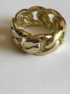 Men's Miami Cuban Link RING 14k Gold Rhodium Over 925 Silver Pinky Wedding Band 20 Men's Miami Cuban Link RING 14k Gold Rhodium Over 925 Silver Pinky Wedding Band -Harlem Bling Shop harlembling mens miami cuban link ring 14k gold rhodium over 925 silver pinky wedding band 59863.1664389598