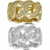 Mens Miami Cuban RING Real Solid 925 Silver/14k Gold Plated Band Pinky HipHop CZ 2 Mens Miami Cuban RING Real Solid 925 Silver/14k Gold Plated Band Pinky HipHop CZ -Harlem Bling Shop harlembling mens miami cuban ring real solid 925 silver14k gold plated band pinky hiphop cz 17335.1668697619