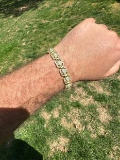 Men’s Moissanite Custom Link 14k Gold Plated Real 925 Sterling Silver Bracelet 37 Men’s Moissanite Custom Link 14k Gold Plated Real 925 Sterling Silver Bracelet -Harlem Bling Shop harlembling mens moissanite custom link 14k gold plated real 925 sterling silver bracelet 60087.1683578924