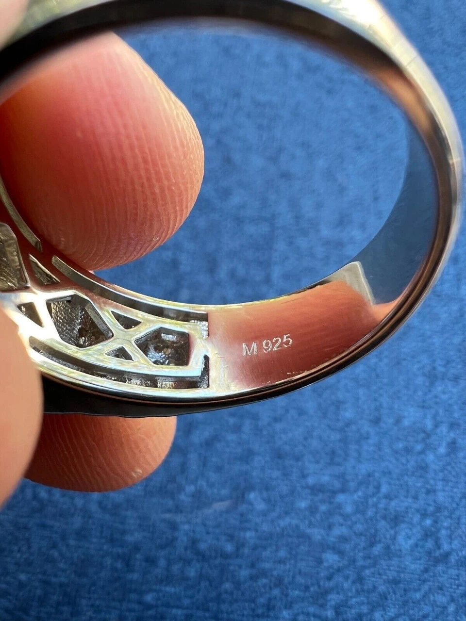 Mens Moissanite Ring Real 925 Silver Iced Hip Hop Star Burst Diamond Cut Sz 6-13 13 Mens Moissanite Ring Real 925 Silver Iced Hip Hop Star Burst Diamond Cut Sz 6-13 - Image 11