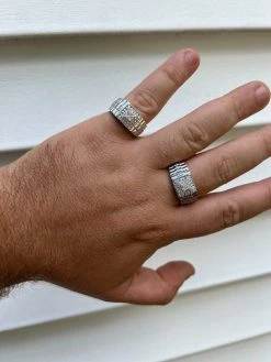 Mens MOISSANITE Ring Real 925 Silver Iced Square Jewelry Pinky Pass Diamond Test 17 Mens MOISSANITE Ring Real 925 Silver Iced Square Jewelry Pinky Pass Diamond Test -Harlem Bling Shop harlembling mens moissanite ring real 925 silver iced square jewelry pinky pass diamond test 86115.1664301118