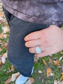 Mens MOISSANITE Ring Real Solid 925 Silver Hip Hop Iced Pass Diamond Test Pinky 20 Mens MOISSANITE Ring Real Solid 925 Silver Hip Hop Iced Pass Diamond Test Pinky -Harlem Bling Shop harlembling mens moissanite ring real solid 925 silver hip hop iced pass diamond test pinky 61776.1664360075