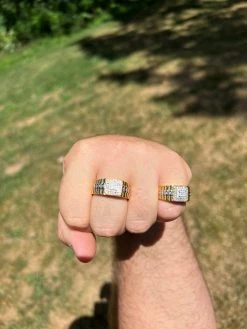 Mens MOISSANITE Ring14k Gold Plated Square Real 925 Silver Iced Pinky Hip Hop 23 Mens MOISSANITE Ring14k Gold Plated Square Real 925 Silver Iced Pinky Hip Hop -Harlem Bling Shop harlembling mens moissanite ring14k gold plated square real 925 silver iced pinky hip hop 24065.1664299701