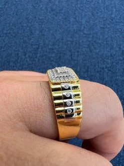 Mens MOISSANITE Ring14k Gold Plated Square Real 925 Silver Iced Pinky Hip Hop 19 Mens MOISSANITE Ring14k Gold Plated Square Real 925 Silver Iced Pinky Hip Hop -Harlem Bling Shop harlembling mens moissanite ring14k gold plated square real 925 silver iced pinky hip hop 25045.1664300147