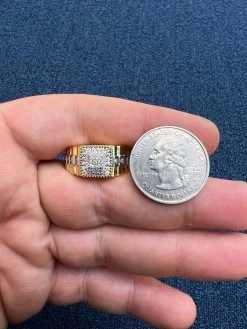 Mens MOISSANITE Ring14k Gold Plated Square Real 925 Silver Iced Pinky Hip Hop 21 Mens MOISSANITE Ring14k Gold Plated Square Real 925 Silver Iced Pinky Hip Hop -Harlem Bling Shop harlembling mens moissanite ring14k gold plated square real 925 silver iced pinky hip hop 49611.1664299672