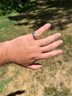 Mens MOISSANITE Ring14k Gold Plated Square Real 925 Silver Iced Pinky Hip Hop 25 Mens MOISSANITE Ring14k Gold Plated Square Real 925 Silver Iced Pinky Hip Hop -Harlem Bling Shop harlembling mens moissanite ring14k gold plated square real 925 silver iced pinky hip hop 88874.1664300532