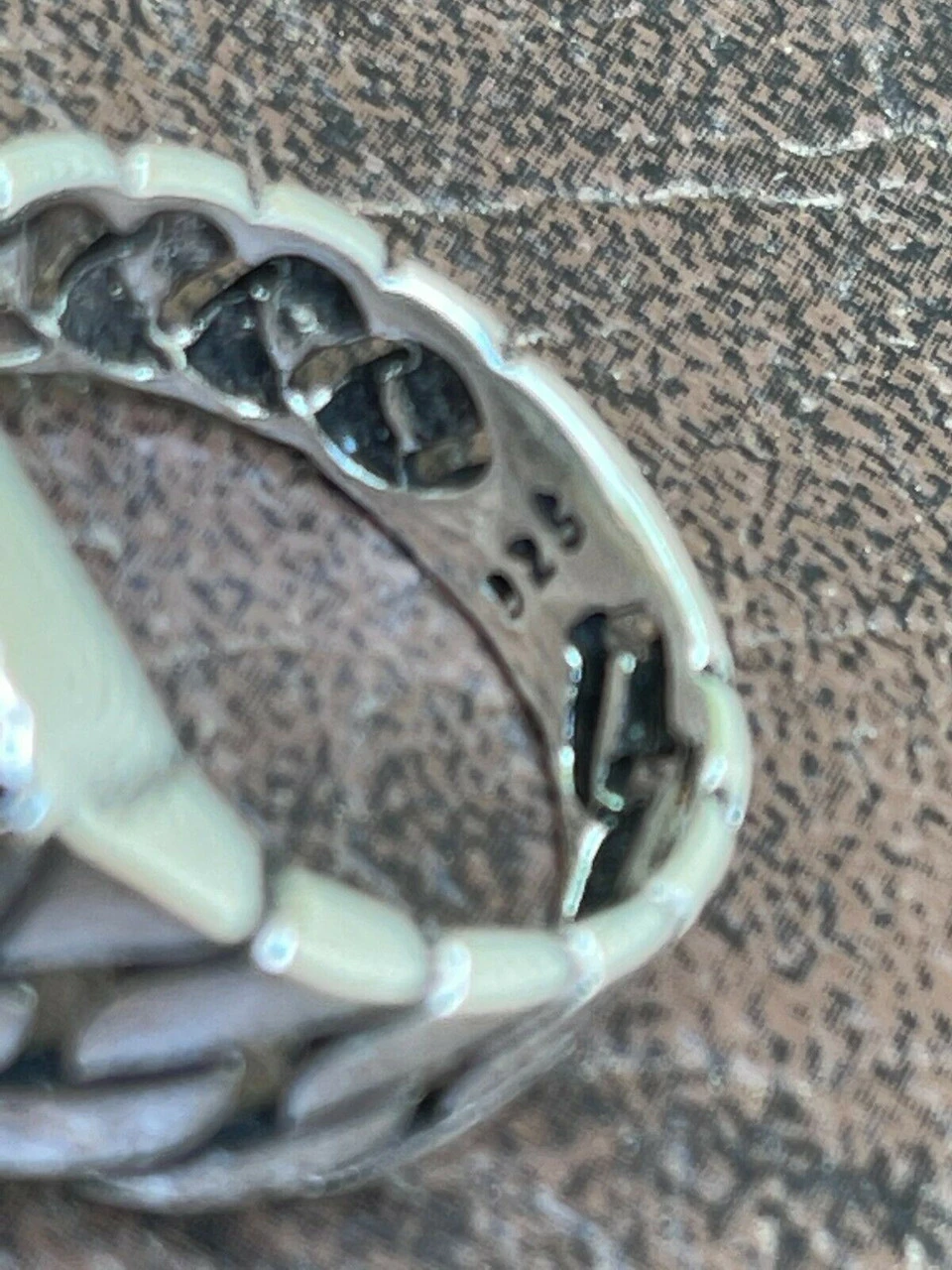 Mens Plain Real 925 Sterling Silver Black Onyx Stone Ring Miami Cuban Link Band 11 Mens Plain Real 925 Sterling Silver Black Onyx Stone Ring Miami Cuban Link Band - Image 9