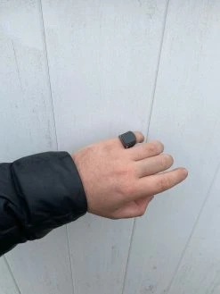 Mens Real 10k Gold & 925 Sterling Silver Black Onyx LARGE Ring Sz 7-13 ~16 Grams -Harlem Bling Shop harlembling mens real 10k gold and 925 sterling silver black onyx large ring sz 7 13 16 grams 86843.1664392734