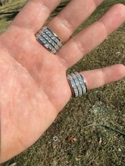 Mens Real 12ct MOISSANITE Ring Pass Diamond Test Iced Cluster Pinky RING Hip Hop -Harlem Bling Shop harlembling mens real 12ct moissanite ring pass diamond test iced cluster pinky ring hip hop 38285.1664359561