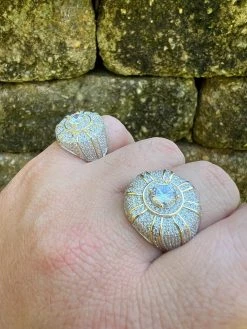 Mens Real 14k Gold Plated 925 Silver Iced CZ Solitaire Crown Pinky Ring Hip Hop 21 Mens Real 14k Gold Plated 925 Silver Iced CZ Solitaire Crown Pinky Ring Hip Hop -Harlem Bling Shop harlembling mens real 14k gold plated 925 silver iced cz solitaire crown pinky ring hip hop 84920.1666188644