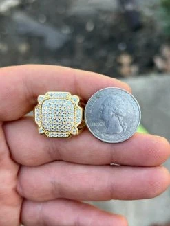 Mens Real 14k Gold Vermeil 925 Sterling Silver Ice Diamond Ring Hip Hop Pinky 22 Mens Real 14k Gold Vermeil 925 Sterling Silver Ice Diamond Ring Hip Hop Pinky -Harlem Bling Shop harlembling mens real 14k gold vermeil 925 sterling silver ice diamond ring hip hop pinky 26508.1664356811