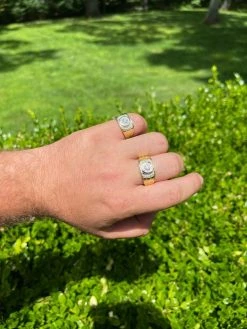 Men's Real 14K Gold Vermeil Moissanite Ring Passes Diamond Tester Iced Pinky Out 21 Men's Real 14K Gold Vermeil Moissanite Ring Passes Diamond Tester Iced Pinky Out -Harlem Bling Shop harlembling mens real 14k gold vermeil moissanite ring passes diamond tester iced pinky out 57930.1665669869