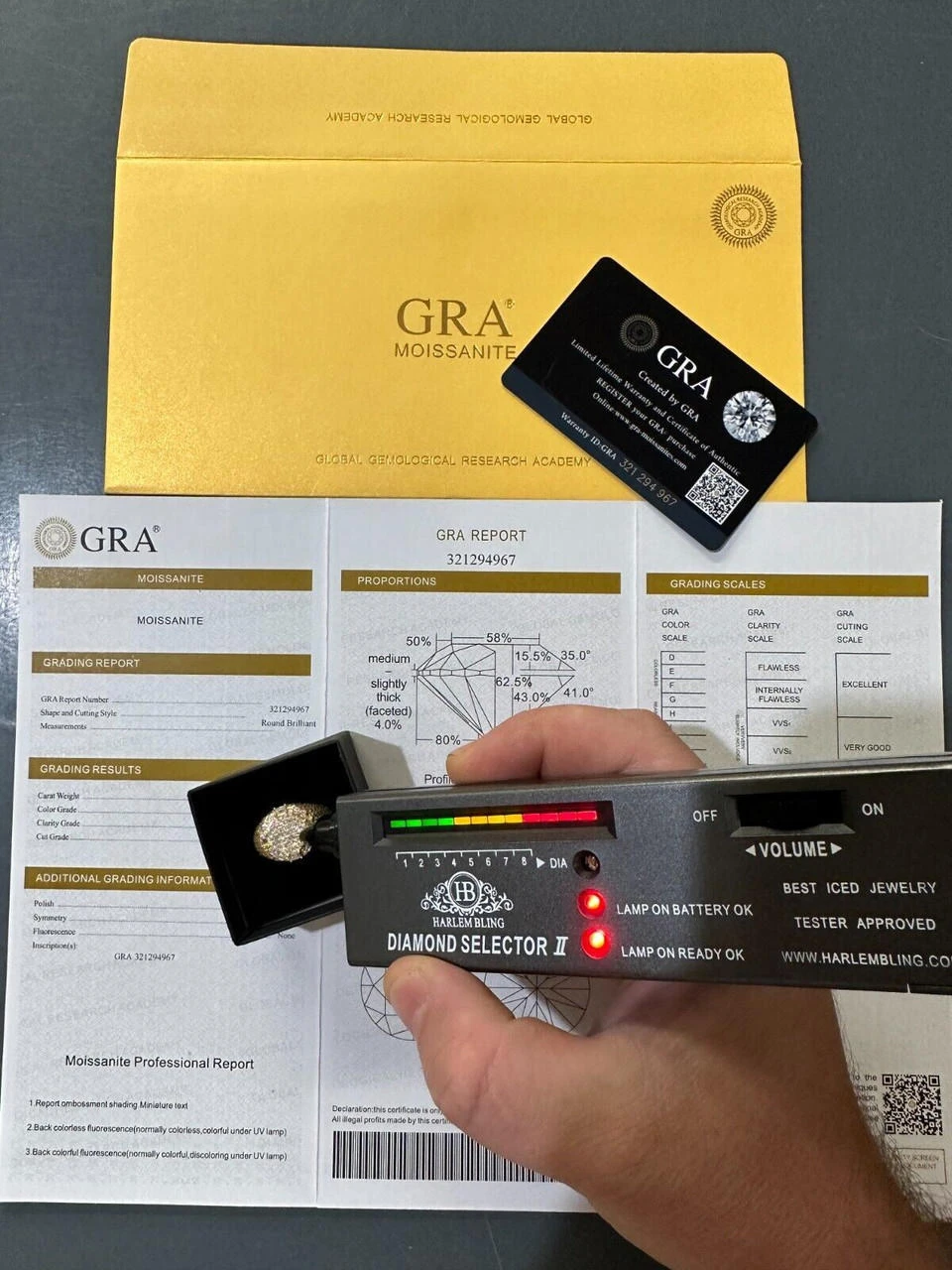 Men's Real 925 Silver 14k Gold Plated MOISSANITE Baguette Pinky RING Hip Hop Ice 8 Men's Real 925 Silver 14k Gold Plated MOISSANITE Baguette Pinky RING Hip Hop Ice - Image 6