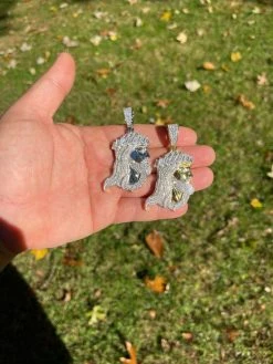 Men's Real 925 Silver / Gold Jesus Piece Iced Hip Hop Necklace Baguette Diamond 24 Men's Real 925 Silver / Gold Jesus Piece Iced Hip Hop Necklace Baguette Diamond -Harlem Bling Shop harlembling mens real 925 silver gold jesus piece iced hip hop necklace baguette diamond 08677.1664375191