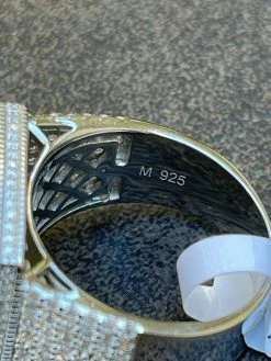 Men's Real 925 Silver Iced Hip Hop 5ct MOISSANITE RING Pass Diamond Test Pinky 25 Men's Real 925 Silver Iced Hip Hop 5ct MOISSANITE RING Pass Diamond Test Pinky -Harlem Bling Shop harlembling mens real 925 silver iced hip hop 5ct moissanite ring pass diamond test pinky 53676.1664359849