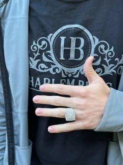 Men's Real 925 Silver Iced Hip Hop 5ct MOISSANITE RING Pass Diamond Test Pinky 18 Men's Real 925 Silver Iced Hip Hop 5ct MOISSANITE RING Pass Diamond Test Pinky -Harlem Bling Shop harlembling mens real 925 silver iced hip hop 5ct moissanite ring pass diamond test pinky 84448.1664356708