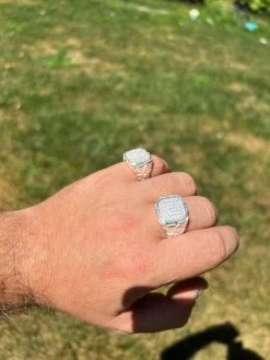 Mens Real 925 Sterling Silver Iced CZ Nugget Ring Hip Hop Size 7 8 9 10 11 12 13 25 Mens Real 925 Sterling Silver Iced CZ Nugget Ring Hip Hop Size 7 8 9 10 11 12 13 -Harlem Bling Shop harlembling mens real 925 sterling silver iced cz nugget ring hip hop size 7 8 9 10 11 12 13 37894.1664300297