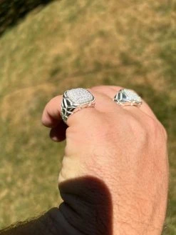 Mens Real 925 Sterling Silver Iced CZ Nugget Ring Hip Hop Size 7 8 9 10 11 12 13 24 Mens Real 925 Sterling Silver Iced CZ Nugget Ring Hip Hop Size 7 8 9 10 11 12 13 -Harlem Bling Shop harlembling mens real 925 sterling silver iced cz nugget ring hip hop size 7 8 9 10 11 12 13 79650.1664299818