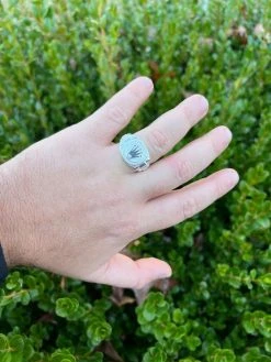 Mens Real 925 Sterling Silver Iced Out Rolex Crown Watch Ring -Harlem Bling Shop harlembling mens real 925 sterling silver iced out rolex crown watch ring 22469.1672764895